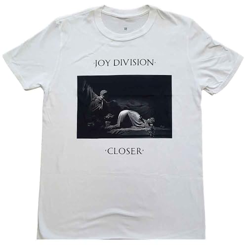 Joy Division t shirt Closer blanc vêtement confortable homme concert