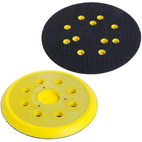 5 inch 8 Hole Sander Hook and Loop Replacement Pad 2Pack Cover