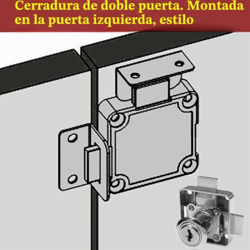 Cerraduras para puertas dobles 15 Imagen adicional