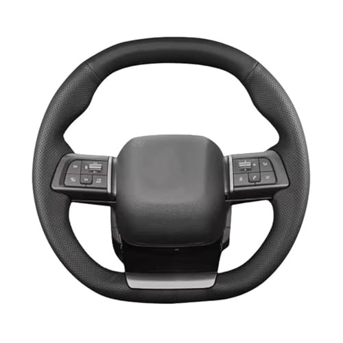 Lenkradschutz Mikrofaser Leder Auto Lenkrad Abdeckung Für Citroen Für C5X Für C5 Hand Genäht Trim Leder Schutzhülle(Schwarz) Lenkradschutz Mikrofaser Leder Auto Lenkrad Abdeckung Für Citroen Für C5X Für C5 Hand Genäht Trim Leder Schutzhülle(Schwarz)