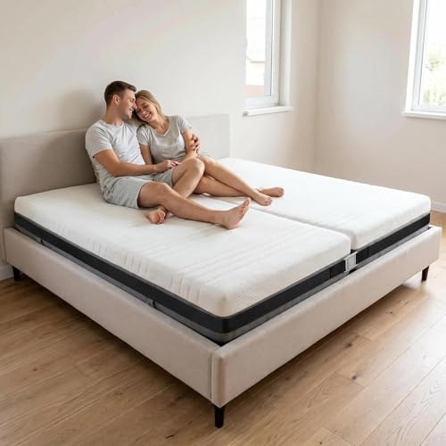 Quantixia Locking Mattress Straps to Hold Mattress Together – 10-Second Setup, Military-Grade Durability, Anti-Slip Tech for Twin XL to King Size | Fix Gap & Sliding | Home, Rental & Dorm Use — view 4