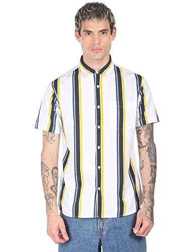 Image of Ruggers Men's Striped Fitted Shirt