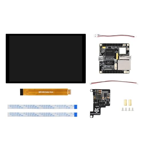 TUOPUONE Lyra Ultra RK3506B Linux �}�C�N���J���{�[�h �I���{�[�h 8GB eMMC �g���v���R�AARM Cortex-A7�����ARM Cortex-M0�v���Z�b�T��WFI�A8GB eMMC�A10.1�C���`LCD�Ɠ����B