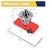 E-cowlboy Precision Blade Balancer for All Lawn Mower Blades, Compatible with Multiple Brands, Model 42-047