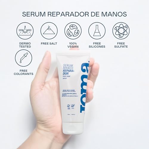 Valquer Hand Repair Serum. Anti-aging for dry hands. Moisturizing and repairing with hyaluronic acid and jojoba - 100 ml - Image 2