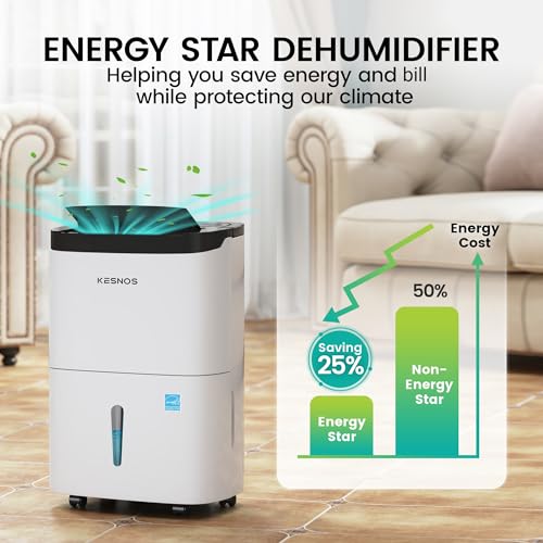 Kesnos-80-Pints-Energy-Star-Dehumidifier-for-Home-Basement-with-Drain-Hose-Ideal-for-Large-Spaces-up-to-5000-Sq-Ft-Featuring-Auto-Defrost-Self-Drying-Function Kesnos 80 Pints Energy Star Dehumidifier for Home Basement with Drain Hose Ideal for Large Spaces up to 5000 Sq Ft Featuring Auto Defrost Self Drying Function