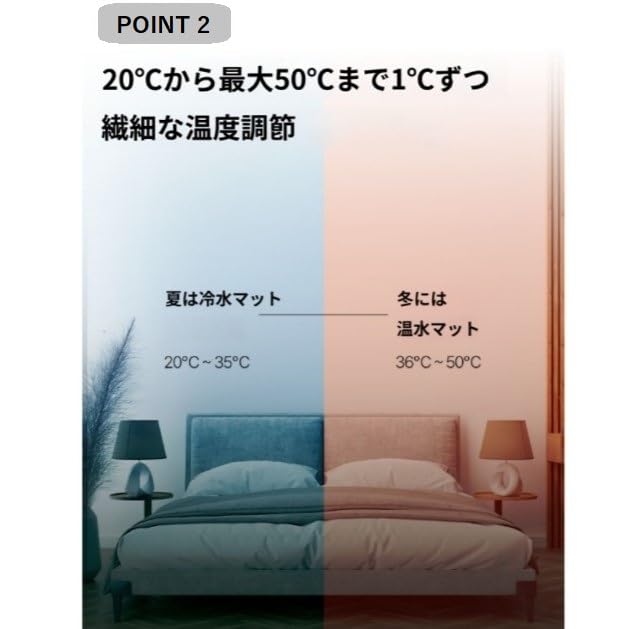 Amazon.co.jp : 温水冷水マジックマット, シングルサイズ 95×150cm