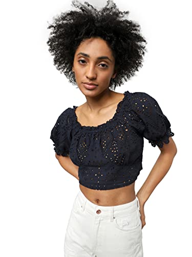 Image of ONLY Women's Cotton Regular Fit Top
