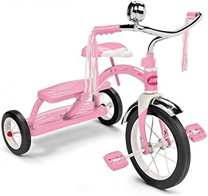 Radio Flyer Classic Pink Dual Deck Tricycle