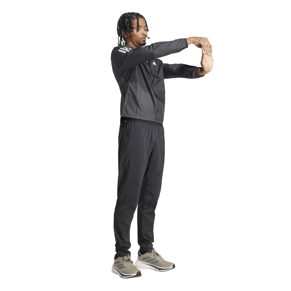 adidas Hombres Own The Run B Pant Laufbekleidung Pantalón Largo Black - Negro