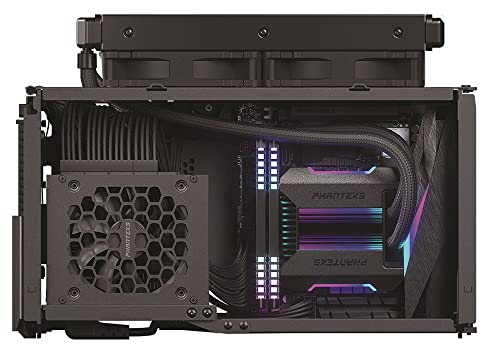 PHANTEKS Evolv Shift XT iTX-Case, ARGB, vetro temperato - argento - Mouse gaming - Immagine 8