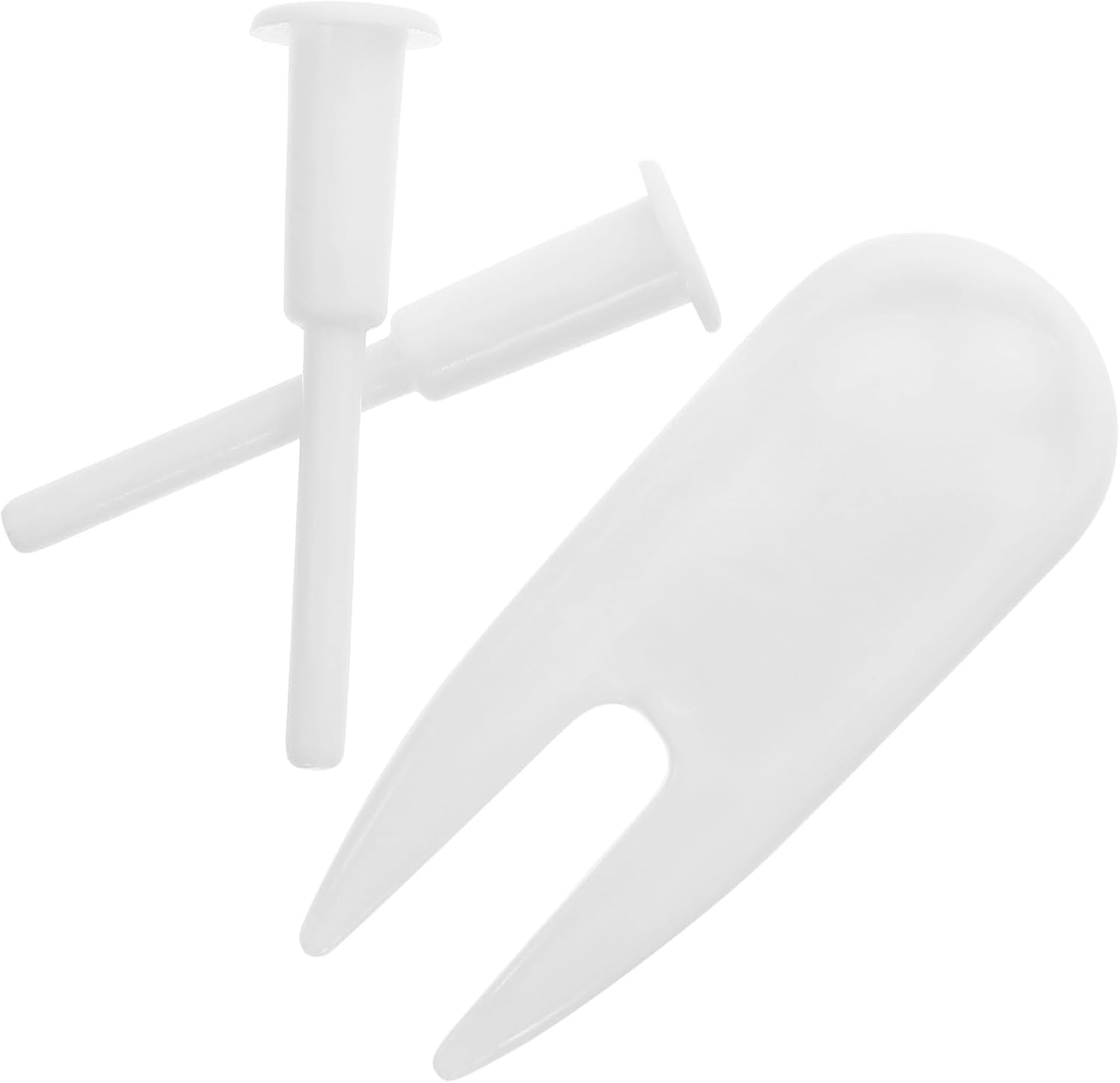 2pcs Yoga Ball Plug Pins Replacement Set with 1 Hole Puller Tool Fitness Ball Air Stopper Compatible with Yoga