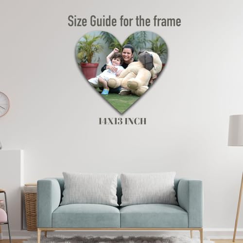 Image of SNAPTRAP 3mm Customized Photo Frame Customised Gift|Acrylic Photo Frame Personalized|Photo Frame For Wall Customised|Personalised Photo Frames for Gift On Anniversay, Birthday