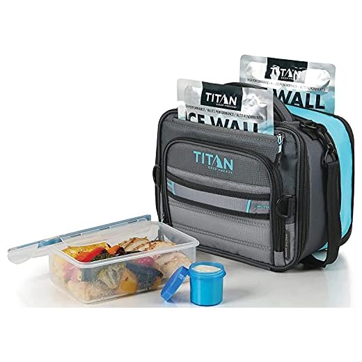 Arctic Zone Titan Deep Freeze Lunch Bag Grey