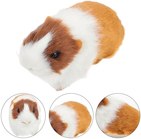 STOBOK Furret Plush Stuffed Hamster Plush Toy Guinea Pig Plush Toy Hamster Stuffed Animals Realistic Stuffed Animal Toys Plush Doll Soft Plushies for Kids Boys Girls Furret Plush Bowser Plush Toy