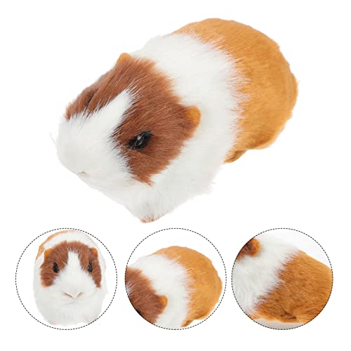 Zerodeko 1Pc Cute Guinea Pig Plush Toy, Guinea Pig Model Realistic Stuffed Animals, Soft Guinea Pig Doll Toys Decor For Boys Girls Kids Themed Party Supplies #TOP1