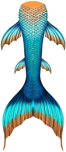 Mermaid Tails for Swimming, Mermaid Swimsuit Costume Set Bathing Suits for Adult & Teen Sizes
