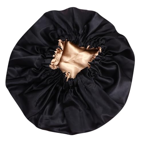 Bonnet de nuit satin hydratant FOMIYES anti-frisottis pour cheveux bouclés