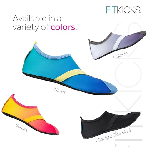 Image of FITKICKS Original Women's Foldable Active Lifestyle Minimalist Footwear Barefoot Yoga Sporty Water Shoes
