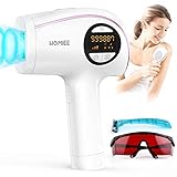 HOMIEE IPL Depiladora de Luz Pulsada, 999,999 Flashes Depilación Permanente Enfriamiento, 5 Niveles, Depiladora Laser Profesional sin Dolor para el Hogar, para Cuerpo, para Mujer y Hombre