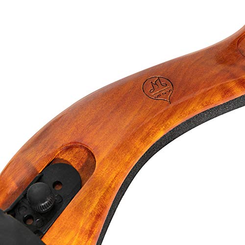 MI&VI Violin Shoulder Rest - Real Maple Wood | Collapsible | Adjustable | Height Adjustable Feet | Excellent Support Grip (Violin 4/4-3/4& Viola 14"-13") by MI&VI - Image 7