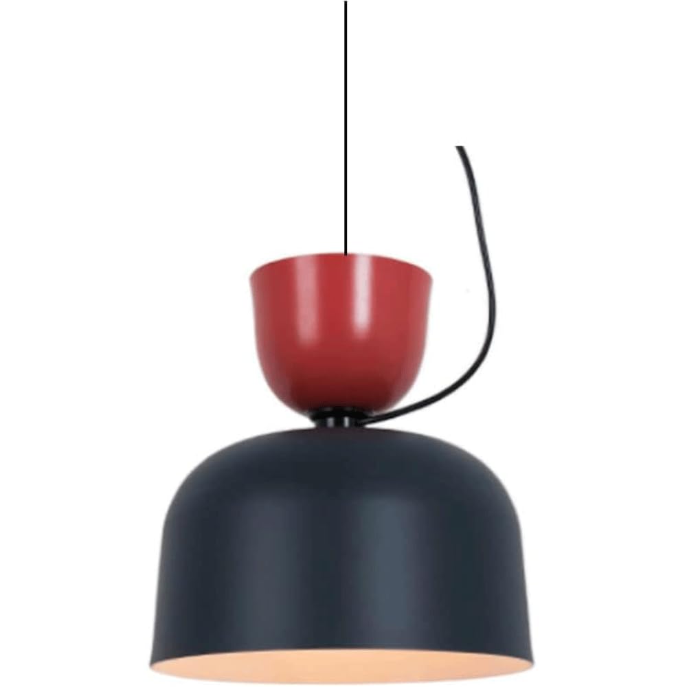 Lampy wiszące, kreatywne oświetlenie wewnętrzne, dekoracyjny żyrandol sufitowy, lampy wiszące w kolorze żelaza, lampa wisząca do sypialni, nocnej jadalni (C)