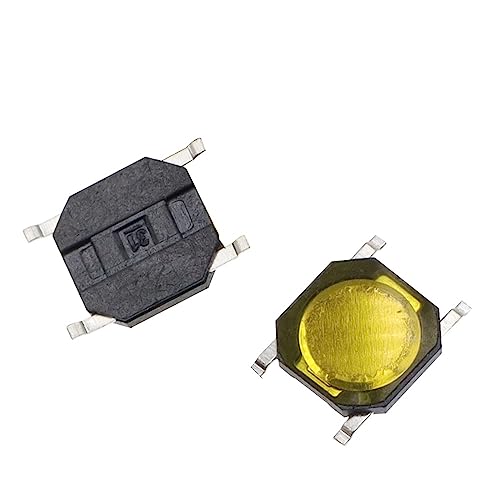 Interrupteur tact 4 pin CMS à clic net 4x4x0.8mm pour réparation de télécommande