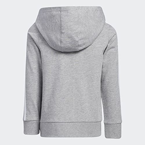 Image of adidas Boy's Zip Front French Terry Hooded Jacket and Joggers Set