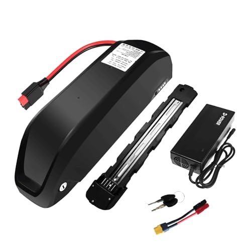 (US Warehouse) 48V 52V Electric Bike Battery 13Ah 17.5Ah 20Ah 23Ah 25Ah Removable Large Capacity Lithium Battery for 500W 750W 1000W 1500W Adult Electric Bike Conversion Kit Snow Fat Tire Bike Motor