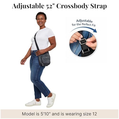 Image of Baggallini Women Criss Cross Crossbody Bag