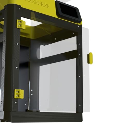 Kit Conjunto Tampas Frontal Lateral e Topo Compatível com Impressora 3D Flashforge Adventure 5M Encl