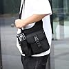 Sac à bandoulière pour homme - Sac messager tendance - Sac étanche résistant - Sac à bandoulière compact et élégant - Accessoire portable urbain moderne et pratique avec innovation robuste #2