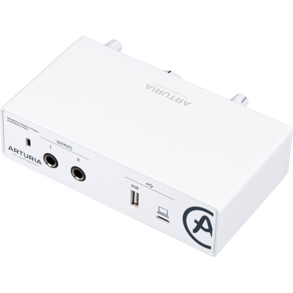 ARTURIA アートリア MiniFuse1 white ホワイト 白 Amazon.co.jp: Arturia アートリア 音楽制作ソフト付属