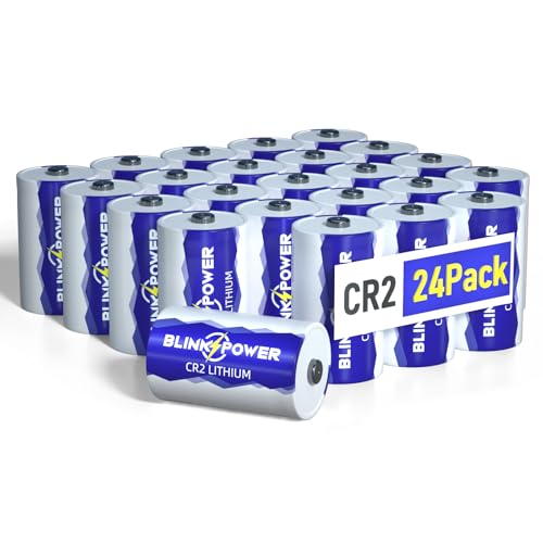 Image of Blinkspower CR2 Battery, 24 Pack, 900mAh, 3V Lithium