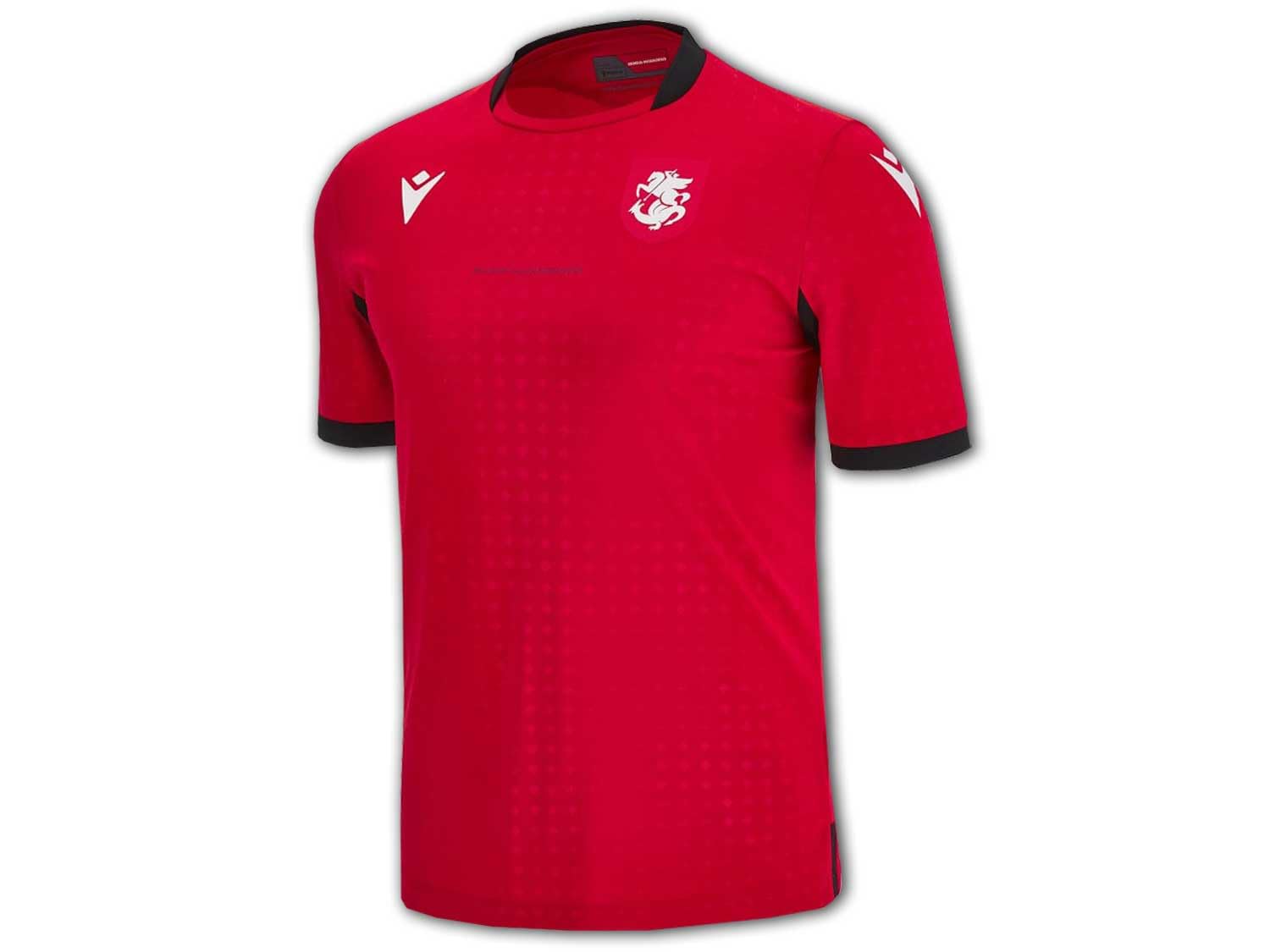 Macron Georgien Ausweichtrikot 23/24 GFF Third Shirt Georgia Fan 3rd Jersey
