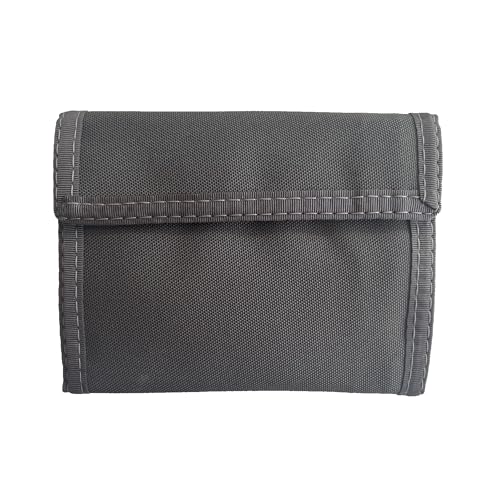 Image of Sprocket Nylon Billfold Wallet with Zippered Pockets (Granite)