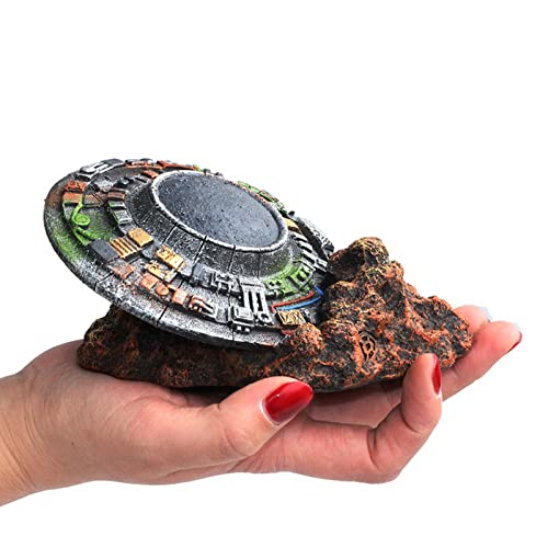 Amazon | Luottus UFO 円盤 水槽装飾 アクアリウム オーナメント