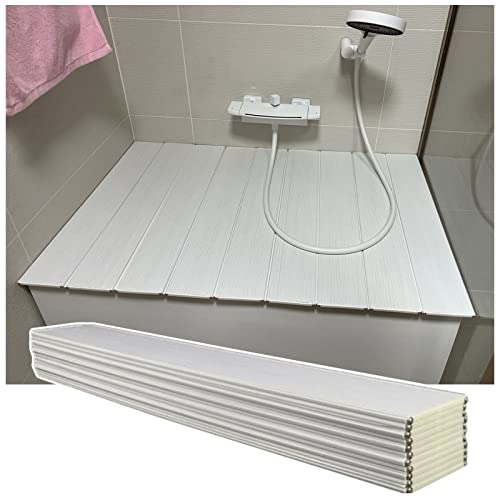 Cubierta de la bañera plegable tipo persiana protectora de PVC de 0.6 cm 2