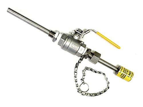 ChemWorld Stainless Steel Corporation Stop and Nozzle Injection Quill - 1/2