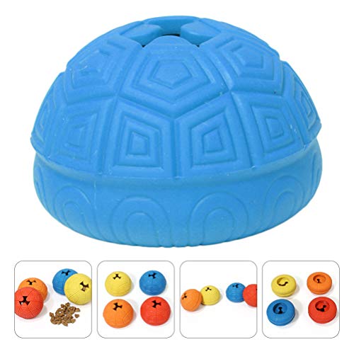 POPETPOP Pet Cão Bola Bola Bola Cão Tratar De Distribuição De Alimentos Alimentador Lento Vazamento