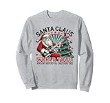 Photo Gallery santa claus world tour rock christmas shirt retro music uomo felpa Photo Gallery santa claus world tour rock christmas shirt retro music uomo felpa