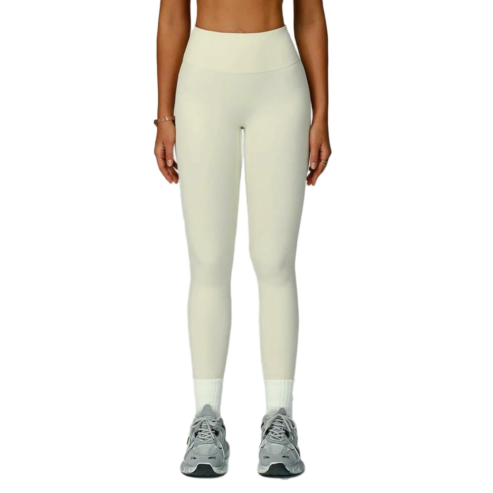 JCVBN damskie legginsy do jogi z wysokim stanem bezszwowe wysokie rozciągliwe podnoszące pośladki oddychające spodnie sportowe damskie legginsy na siłownię