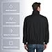 Weatherproof Original Mens Golf Jacket (Mens Windbreaker) Classic Mens Light Jacket (Large, Black)