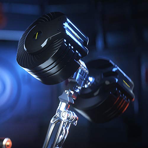 Verstelbare dumbbells, automatische en snelle intelligente dumbell-gewichten passen de gewichtshaltersets aan - Afbeelding 5