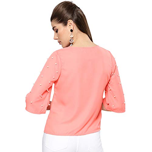 Image of Harpa Women Round Neck Solid Top