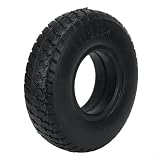 FUBESK 2.80/2.50-4 9 pollici solido per pneumatico scooter elettrico E300 e sedia a rotelle, sostituzione ruota ad alta resistenza all'usura, manutenzione pneumatici antiforatura, nero