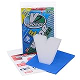 V2 SPONGE POCKET PACK MOTORCYCLE VISOR CLEANER X 2