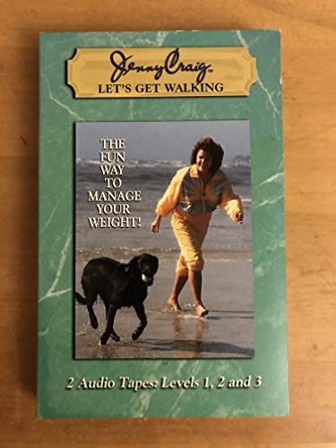 JENNY CRAIG LET'S GET WALKING [2 AUDIO CASSETTE TAPES: LEVELS 1, 2, AND 3] BY JENNY CRAIG