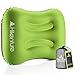 Produktbild HIKENTURE Camping Kopfkissen Leichtes Reisekissen - Aufblasbares Kopfkissen - Luftkissen Nackenkissen - Camping Pillow für Camping, Reise, Outdoor, Büro (Grün)