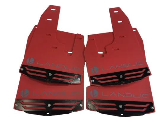 デリカD:5前期車用マッドフラップ（レッド）ランドリックジャパン☆LANDLIC Amazon.co.jp: ランドリック(LANDLIC) マッドフラップ RED(レッド
